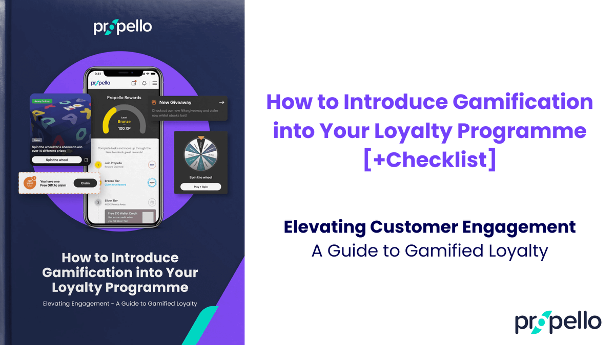 PropelloCloud's tweet image. Want to elevate engagement in your loyalty programme? Help yourself to some ideas for introducing gamification in loyalty programmes! 💡 Includes a checklist to track your progress building unforgettable customer experiences. Get started today 👇
hubs.li/Q02s67mS0