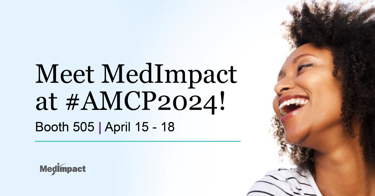 Who else is headed to #AMCP2024 next week? Make sure you stop by booth 505 to learn how our connected care solutions and technology help #health plans lower costs. Or set up a one-on-one meeting: okt.to/P7E3YC #wearemedimpact #atruepartner #healthcare