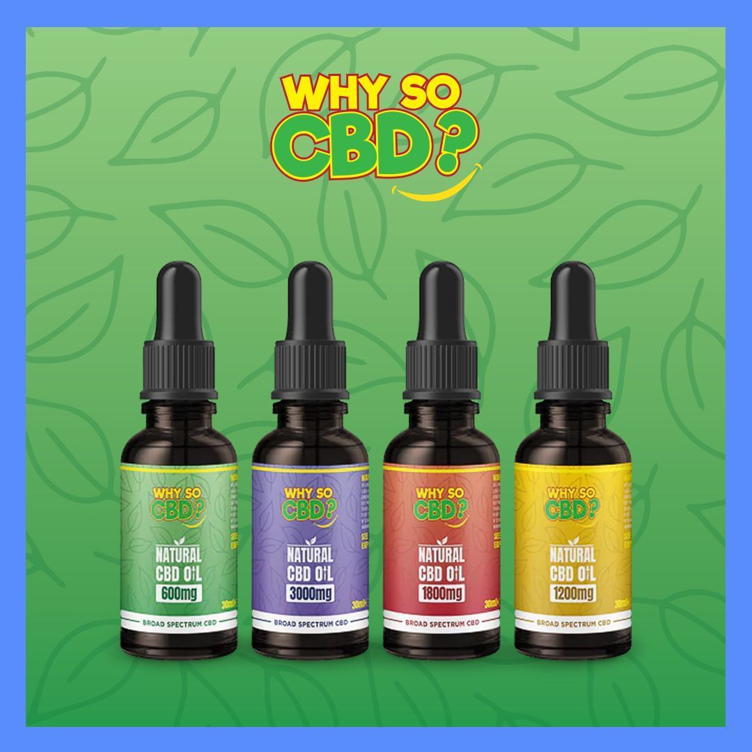 ❓ Made from 100% organically grown hemp in the USA, Why So CBD? offers Broad Spectrum CBD with all of its associated benefits. Being extracted from hemp, it retains the naturally blended purity and potency. @whysocbd 

#selfcare #wellbeing #cbdhealth #customer #cbd#cbdoil