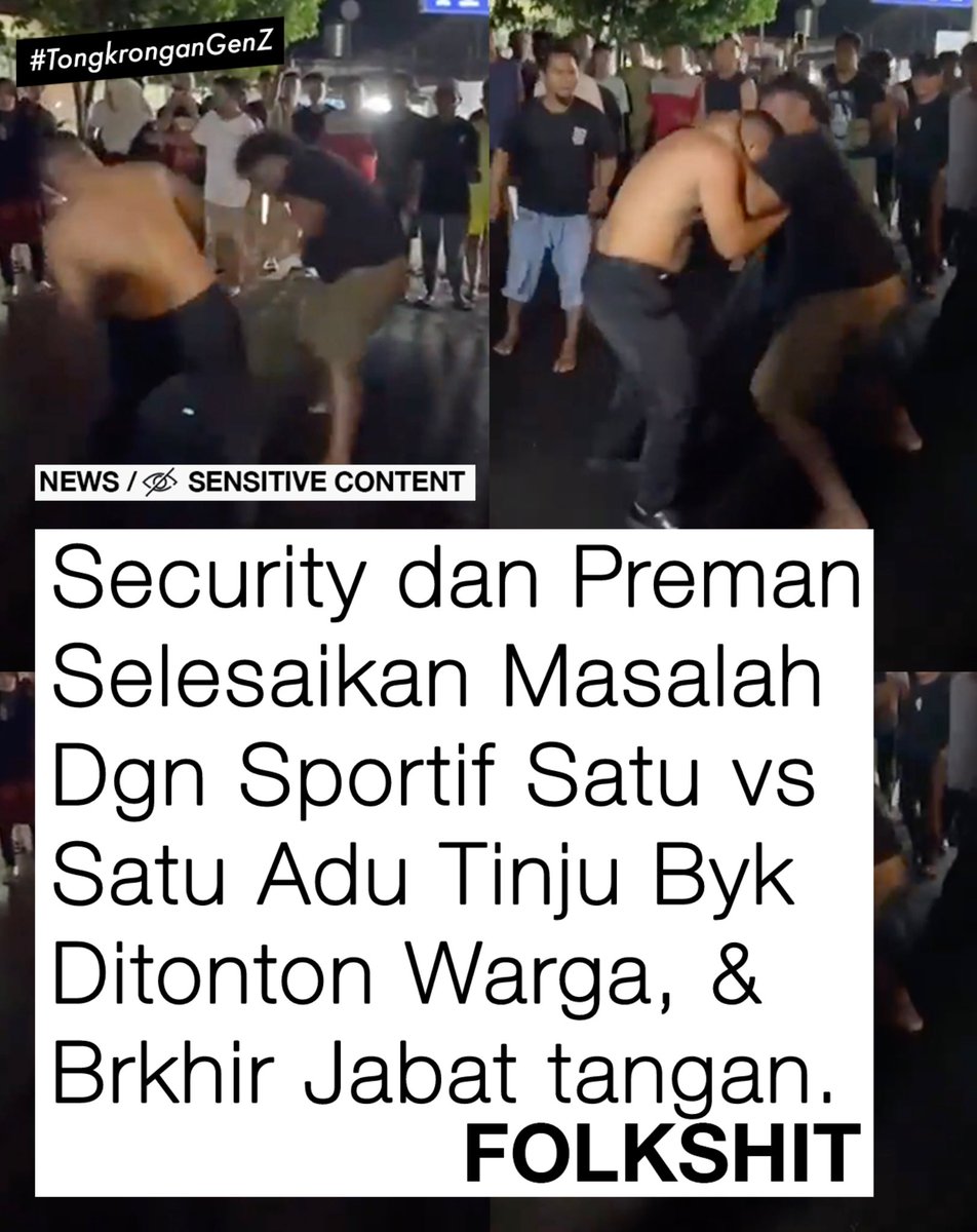 DISELESAIKAN DENGAN TINJU 👊
