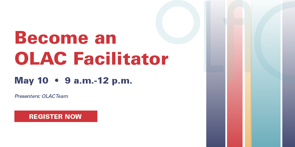 📣NEW SESSION: Join us on May 10 for Become an OLAC Facilitator. Learn how to integrate OLAC's high-quality, evidence-based & FREE resources into your leadership & instructional practices. Learn more & register👉ow.ly/PFK450R6WVM