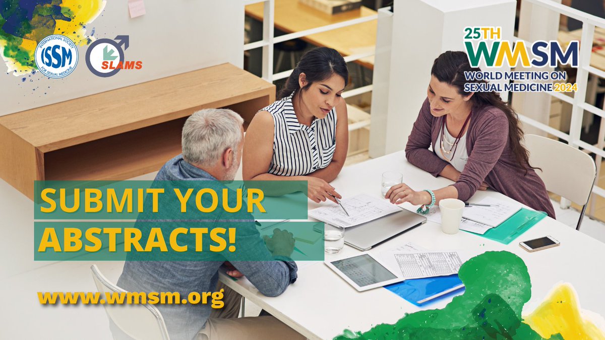 Submit your abstracts for #WMSM24! The scientific committee welcomes abstract submissions for oral, poster, and video presentations in a wide variety of topics. Learn more and submit here: issmslams2024.org/abstracts