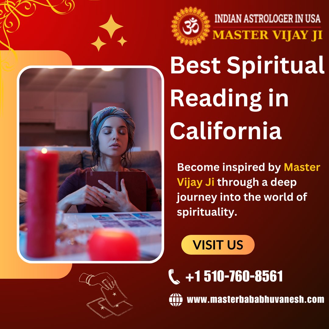 Master Vijay Ji provides spiritual readings in California that help you achieve inner peace. Explore life's journey with clarity and purpose by gaining powerful insights and guidance. 
#mastervijayji #california #usa #astrology #usaastrologer #spiritualreading