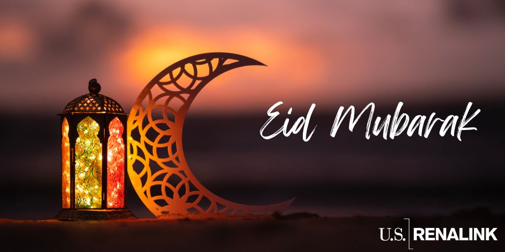 Wishing all those who celebrate an enjoyable Eid Mubarak. #Ramadan #EidMubarak #USRenalLink