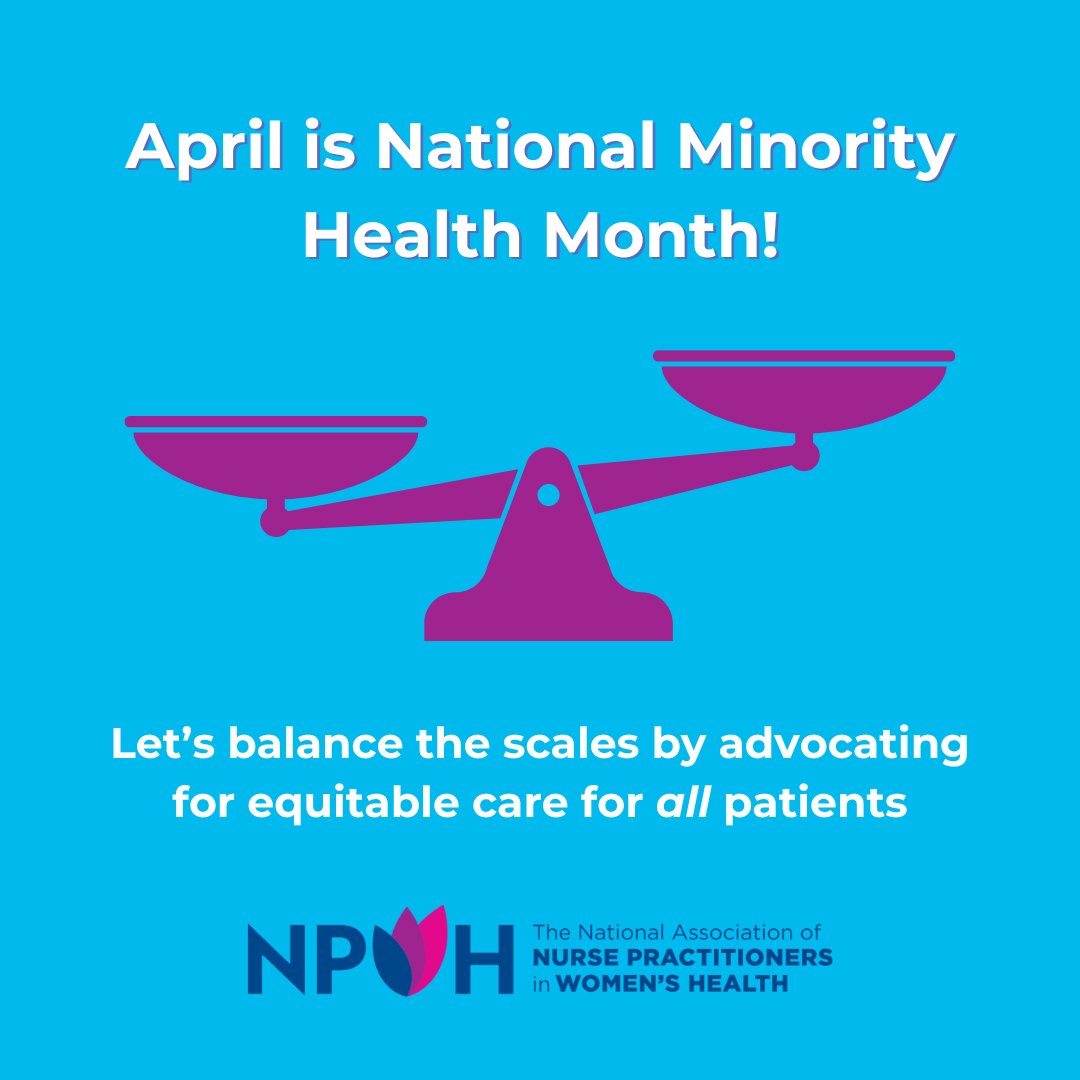 #DYK Black mothers are less likely to receive timely prenatal care, leading to higher risks in pregnancy and childbirth? This National Minority Health Month, let's work together to address these inequities and ensure every mom receives the care she deserves. #HealthEquity #NPWH