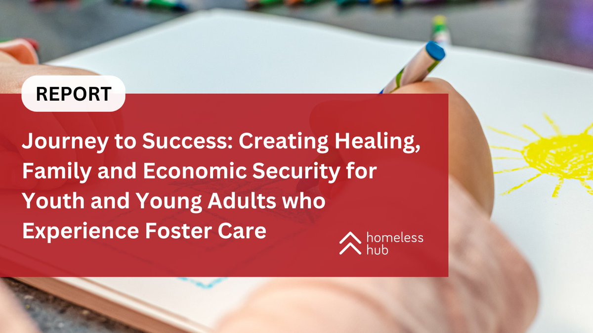 This report shares insights on how to create more outcomes of healing, family, and economic security for all youth involved with the #FosterCare system. READ: bit.ly/49kpNcU #HomelessnessPrevention #YouthHomelessness