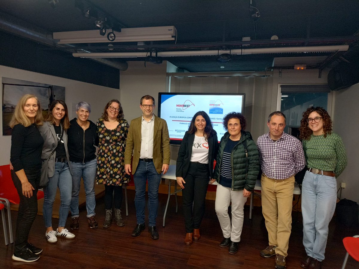 HMar_research's tweet photo. Proteger la #saludmental en tiempos de cambio
Arranca en #SantaColoma de Gramenet el proyecto @MentBestProject
#MENTBEST #HorizonEurope @EAAD_Research @scgramenet @nuriaparlon @BenediktAmann @HMar_research
https://t.co/QUMxtMDaDR https://t.co/7POSYXatUJ