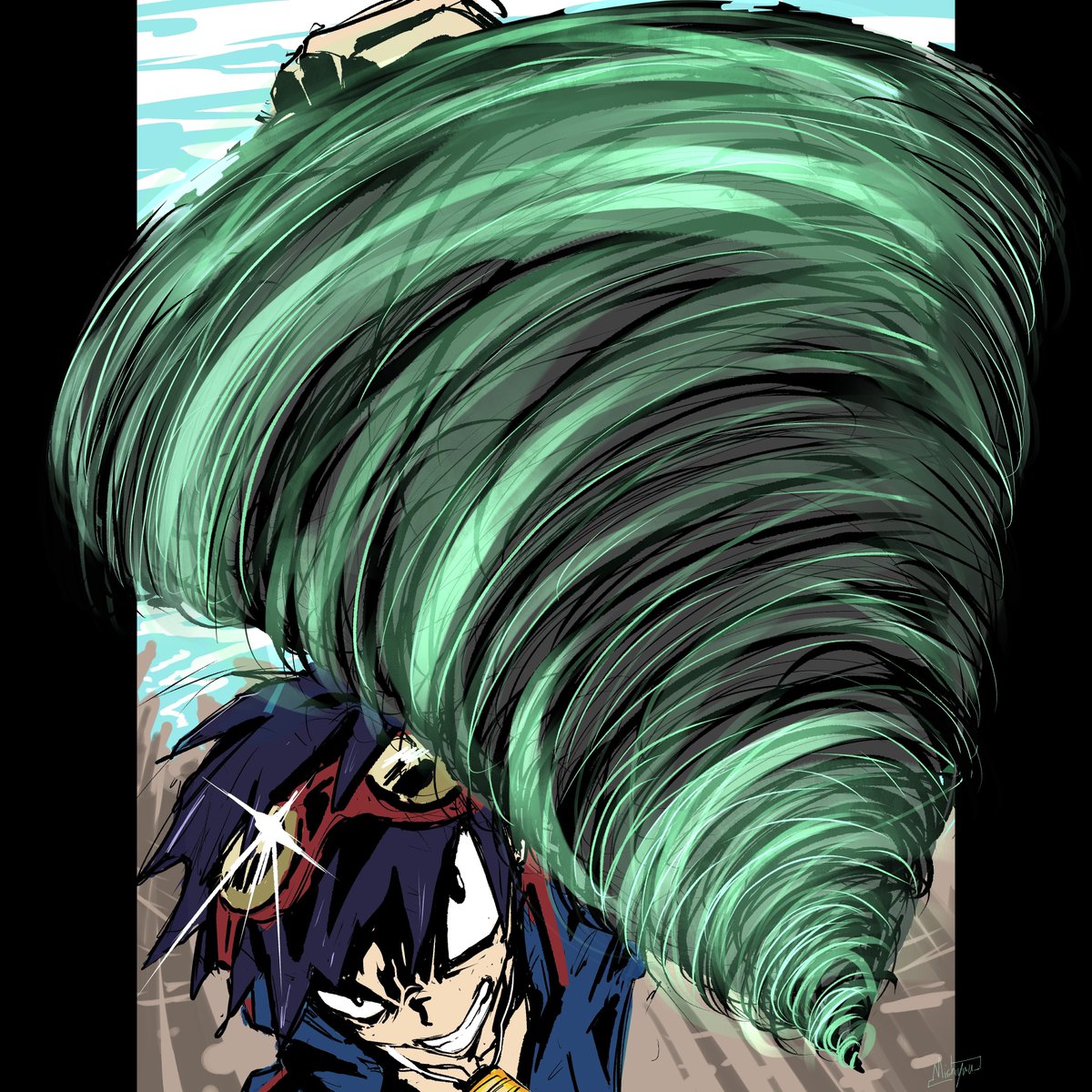 _mishiyuu's tweet photo. #gurrenlagann 
#fanart
#illustration 
#drawing https://t.co/cAYy6EOiJR