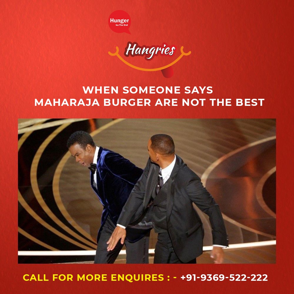 Enjoy the regal flavors of the Maharaja Veg Burger at Hangries, fit for a royal feast.

#hangries #fastfoodlovers #burgerdebate #foodiehype #flavorfulbites #tastethetruth #yumminess #fastfoodfinds #burgerlove #foodforthought #fooddebate #burgerwars #trendyfood #foodcritic