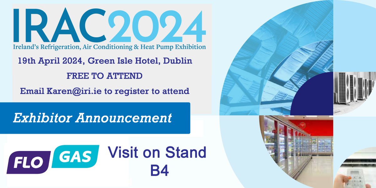 IRAC 2024, IRAC 2024, Ireland's Refrigeration, Air tweet media