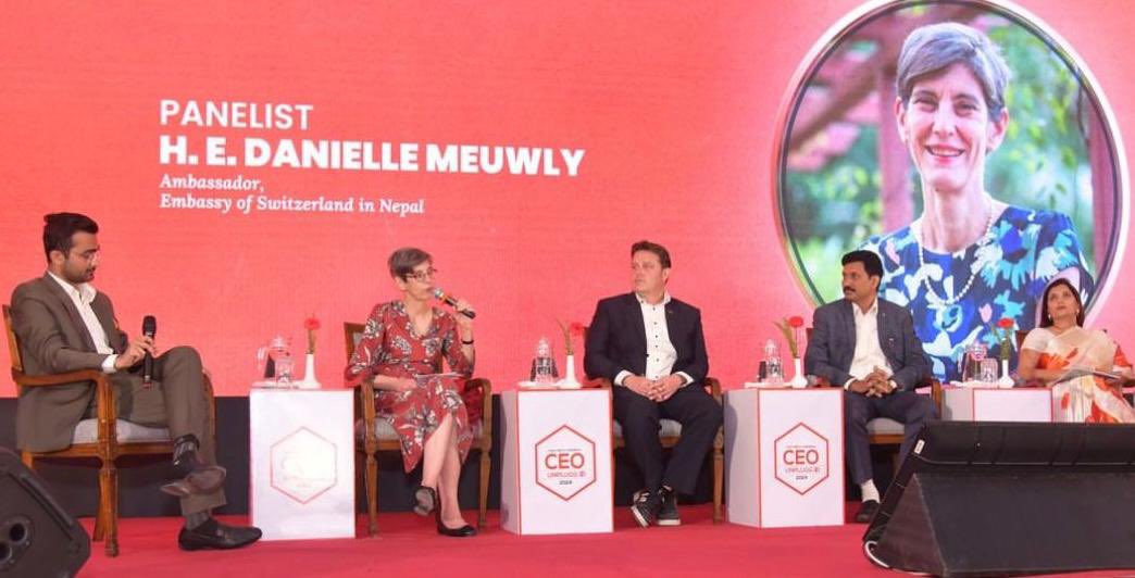 Joined #SkillsWeek panel stressing the power of collaboration between private sector &amp; educational institutions in amplifying achievements. Switzerland 🇨🇭 is committed to support Nepal's 🇳🇵TVET sector through strategic alliances &amp; partnerships, enhancing youth skills development.