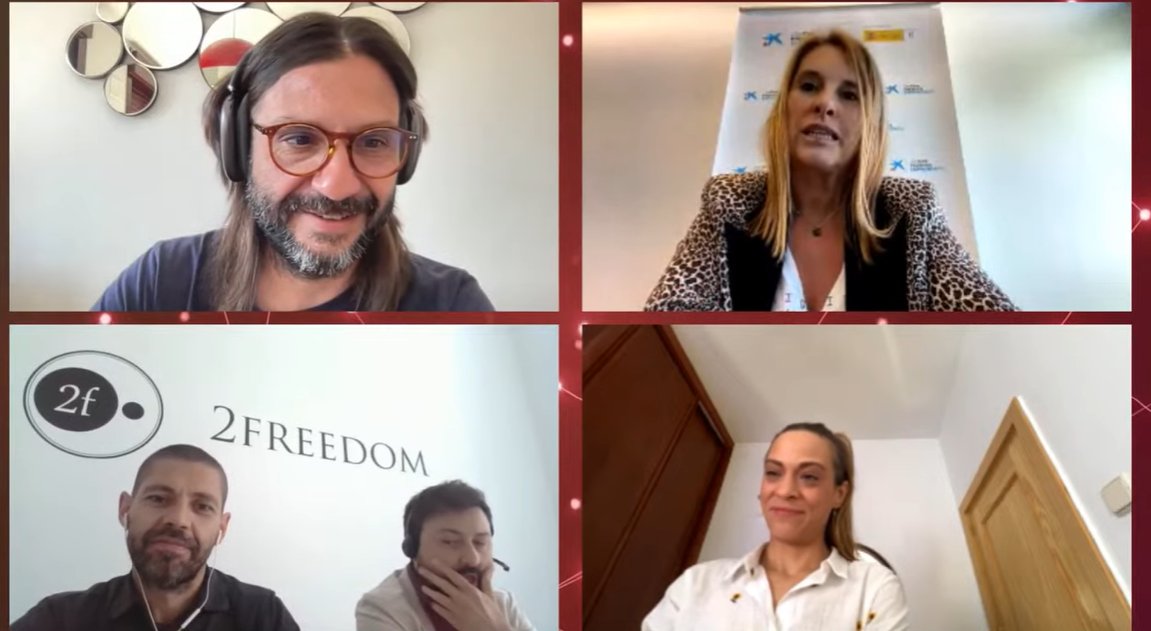 🙌Ya estamos con nuestros ganadores de Extremadura <a href="/2freedom_Img/">2Freedom Imaging</a>  y CLM #VioletaPorté.
<a href="/vpalmerbcn/">Vanessa Palmer</a> nos comenta la importancia de perseverar y no rendirse, claro ejemplo es Violeta Zapata CEO de Violeta Porté, que ha salido ganadora tras presentarse por 3ª vez. 🎉
