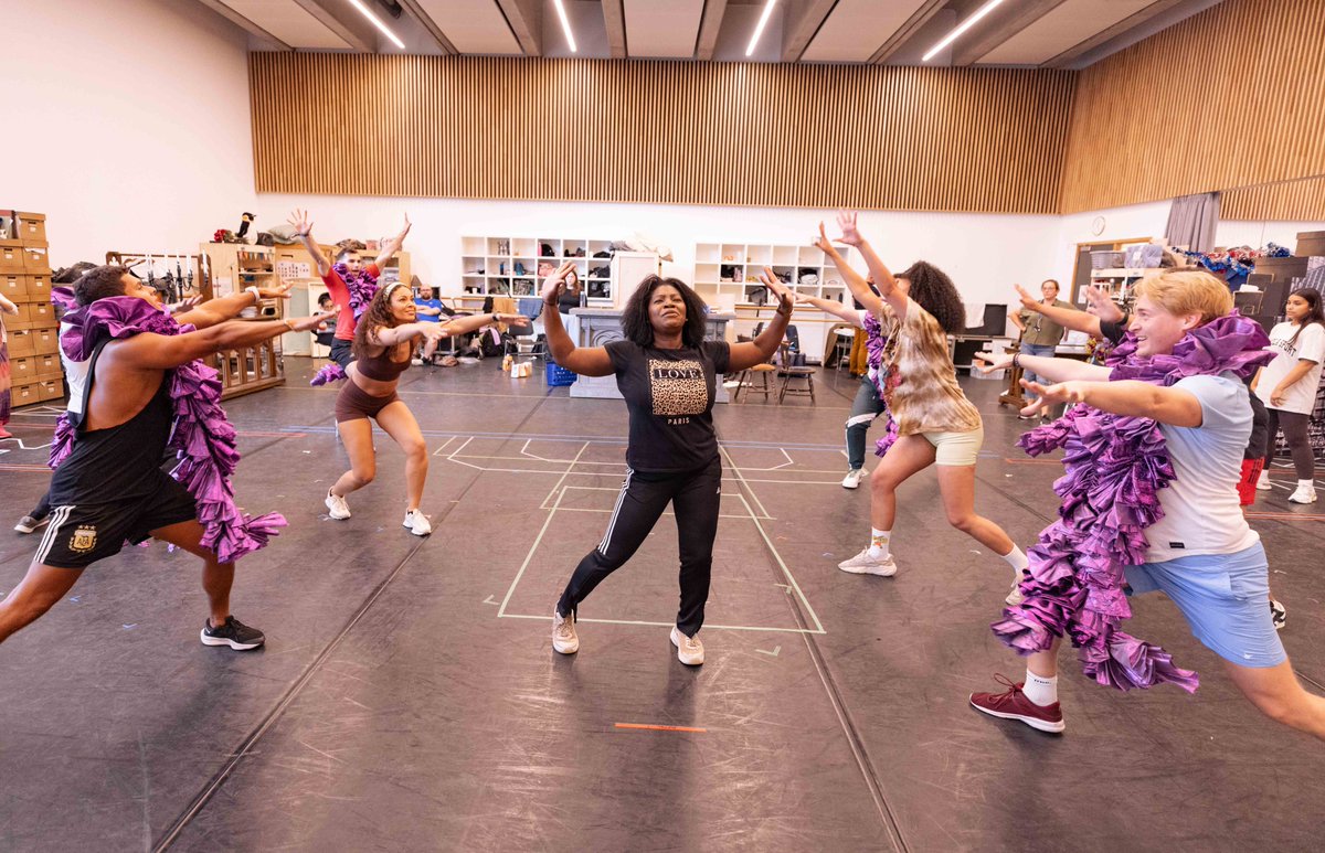 A musical sent from above, @sisteractsocial rehearsals are well under way! Expect soul, disco and Motown. It's joyous and uplifting in equal measures... See you there! 🎶💜 🎟 bit.ly/BOH_sister-act…