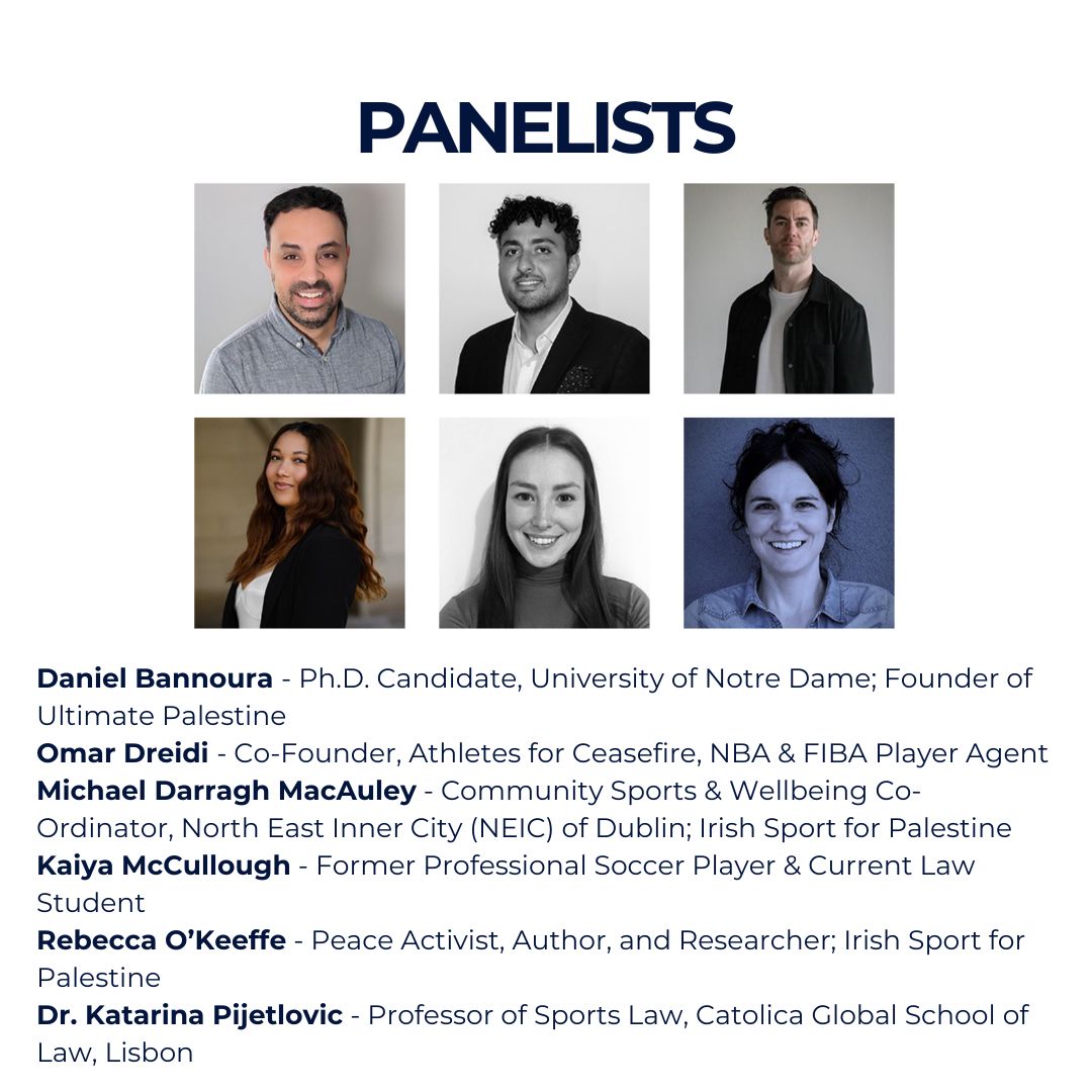 I'll be participating in a conversation on sports activism and transnational solidarity practices in the context of Palestine today @ 4pm for anyone interested @UConn