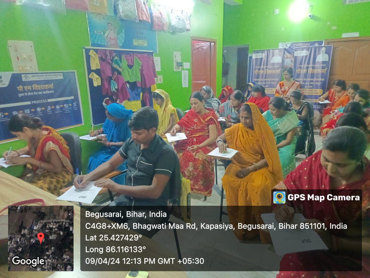 JSSBegusarai's tweet photo. Jan Shikshan Sansthan Begusarai Completed Assessment of 1st Batch of Tailor Trade Under PM Vishwakarma Yojna.
#MSDE #NSDC #SKILLINDIA #MSME https://t.co/QtmzcjogLR
