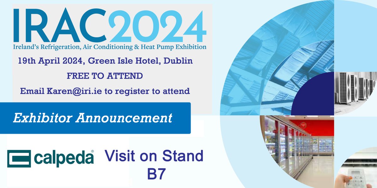 IRAC 2024, IRAC 2024, Ireland's Refrigeration, Air tweet media