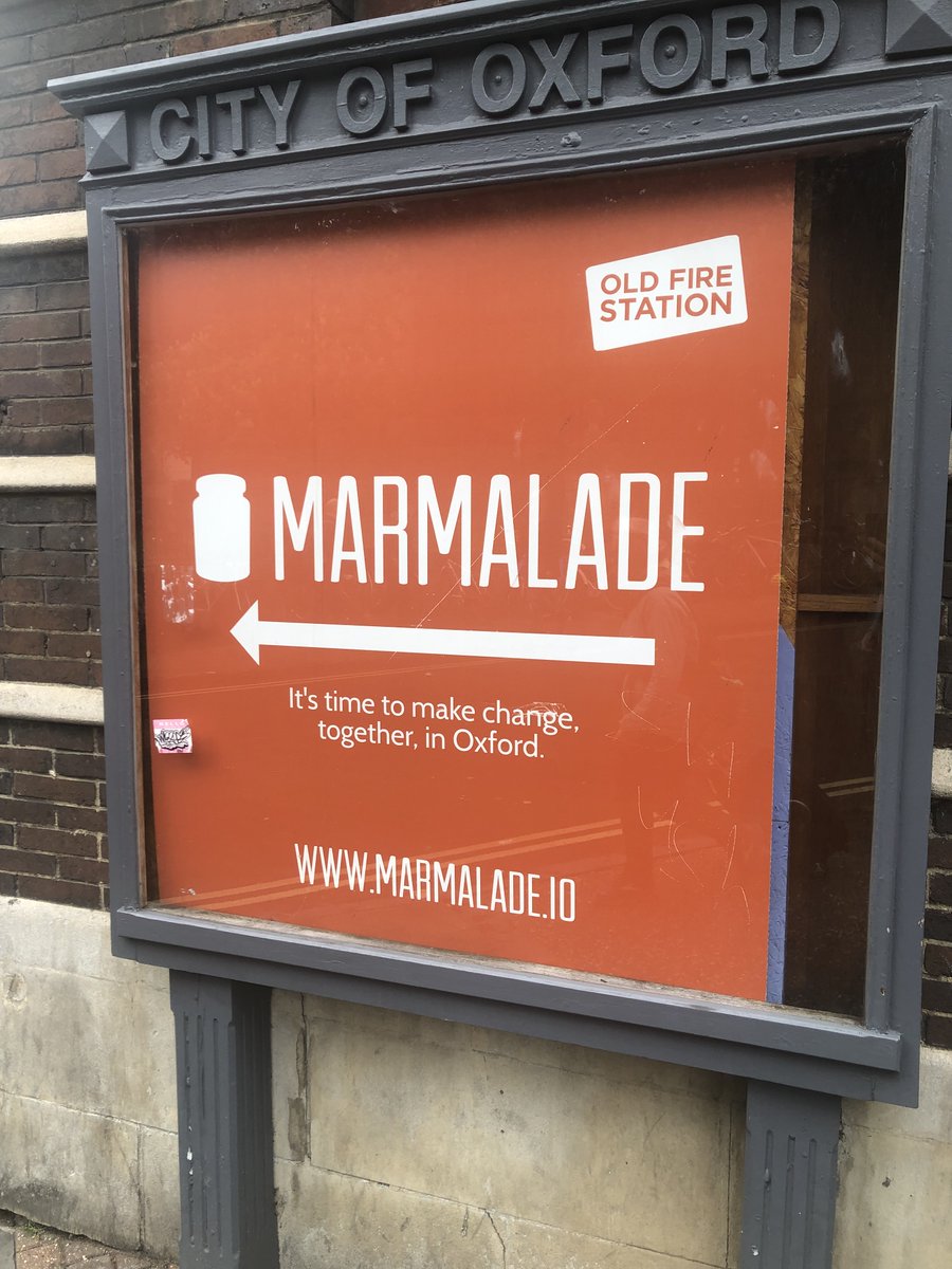 We're in Oxford today for Day 1 @marmalade_io 🍊 What sessions are you going to visit this week❓