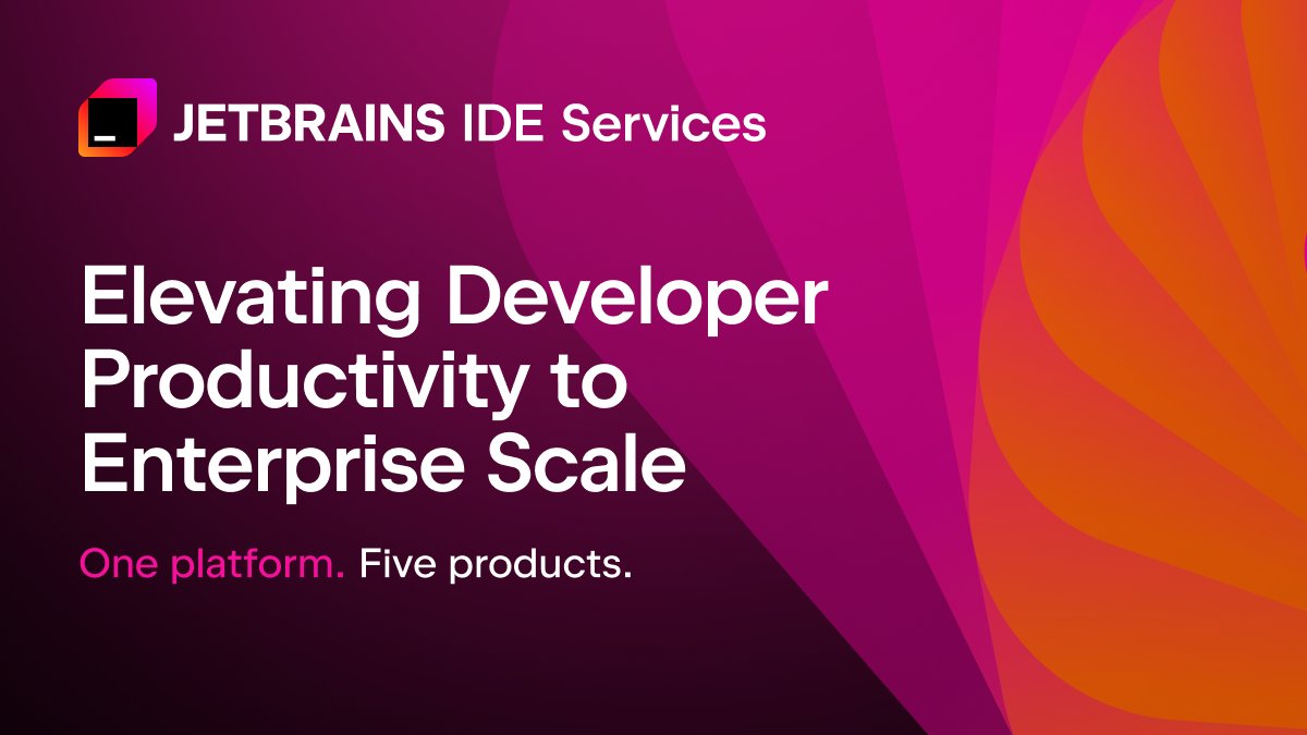 JetBrains IDE Services is out! The suite includes five new products and services that help enterprises get the most out of our IDEs: 🤖 IDE Provisioner ✨ AI Enterprise 🦸 License Vault 👀 Code With Me Enterprise 🤝 CodeCanvas Learn more in the blog post!…
