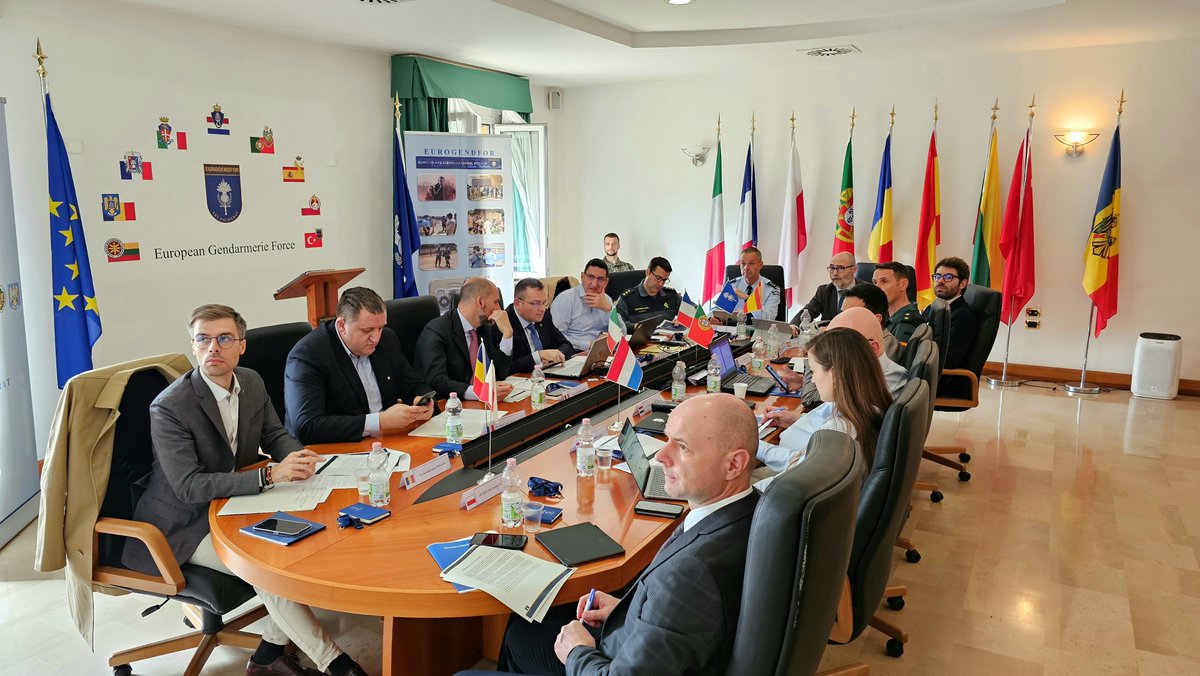 Kick-off of the Strategic Workshop, that will be held at #EUROGENDFOR Headquarters, in Vicenza, from the 9th to 11th of April.Organized by the Spanish Presidency this workshop is designed to harness the collective expertise and future vision of all the member states,#Lexpaciferat