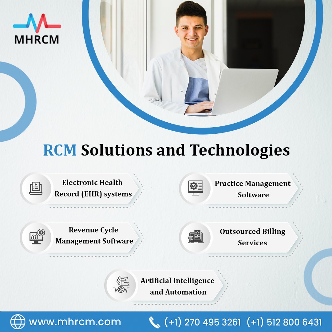 Discover about Revenue Cycle Management (RCM) with our comprehensive infographic! Learn the key components, benefits, best practices, and solutions to optimize your healthcare RCM operations. Let MHRCM be your RCM partner to manage your medical billing! #Revenue | #MHRCM
