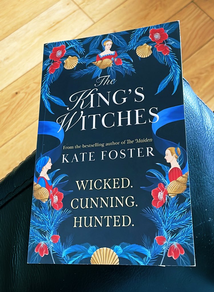 Thanks to the lovely @essiefox for sharing this proof of #TheKingsWitches by @KateFosterMedia from @Mantle @panmacmillan I  can’t wait to read this! I loved #TheMaiden xx
