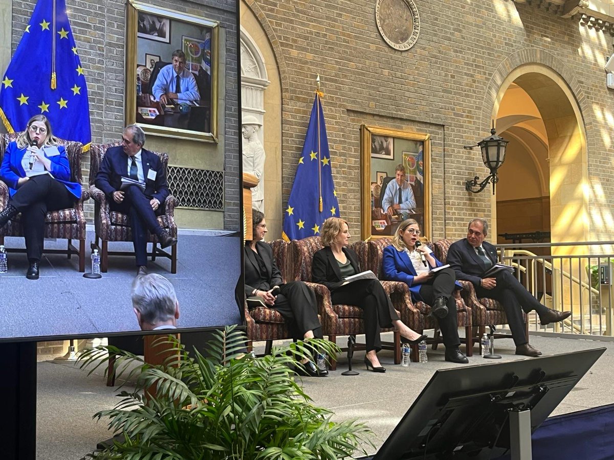 Good morning from Washington DC! Memorable @USDA/@EUAgri CPA event yesterday, on 'Agricultural Resilience in Uncertain Times'. @FloraDewar gave insights from the industry with @USSEC & @FEFAC_EU. Off to Maryland’s Eastern Shore today- thank you @USDAForeignAg @FarmFoundation!