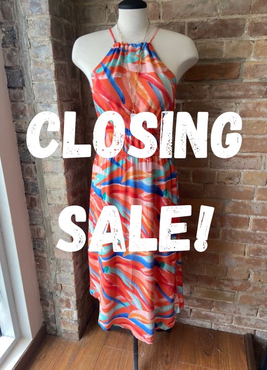 20% Off STOREWIDE Sale starts today!!🥳
Shop Now!!😎
Note* All sale will be Final!
May 31 will be the last day to use Gift Certificates and Credit Notes. 
.
.
#shopck #ckont #shoplocal #dexclothing #closing #closingsale #chatham #sarnia #windsor #london #toronto #styleover40