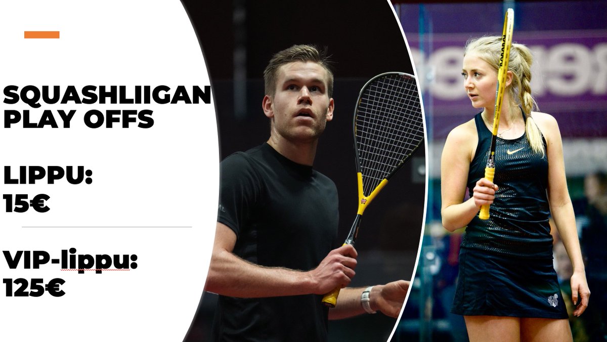 Ketkä ovat tämän vuoden maan parhaat seurajoukkueet? Tule todistamaan se itse ensi lauantaina Talihalliin klo 11 alkaen!

Liput ovelta, paitsi VIP-liput keskiviikkoon mennessä osoitteesta squash.office@squash.fi!