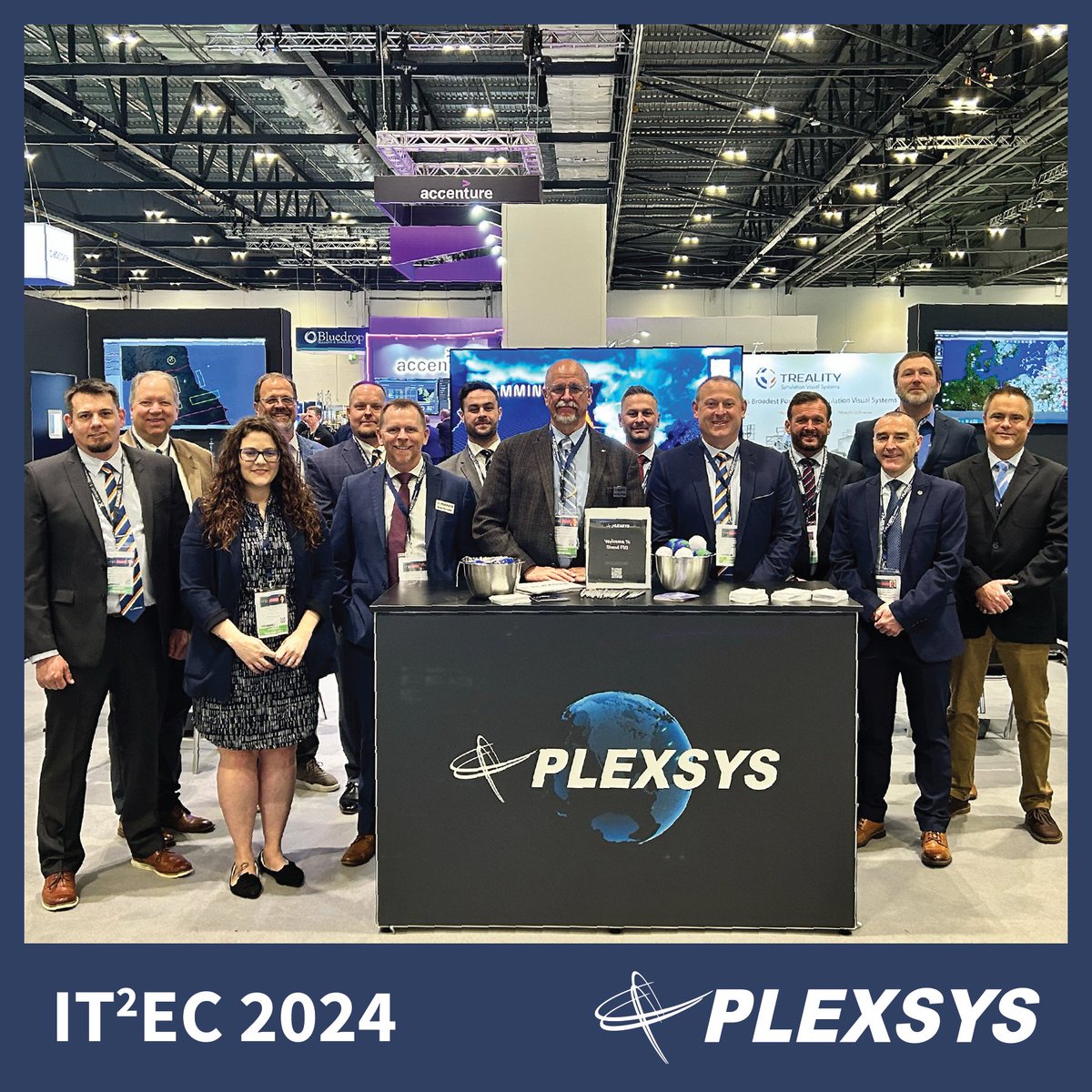 Our Tradeshow Team at IT2EC 2024 is proud to represent over 200 PLEXSYS Interface Products, Inc. employees who create and evolve our Ecosystem of Solutions to best suit customers' training and simulation needs.

#IT2EC #ITEC #modelingandsimulation #defenceindustry