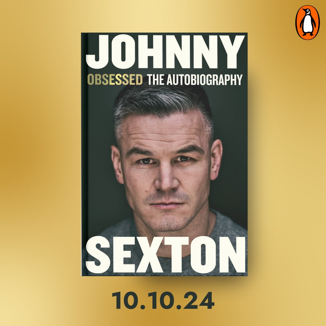 We are delighted to announce that we will publish Johnny Sexton’s autobiography, ‘Obsessed’ in October. The book is available to pre-order, look out for the signed copies linktr.ee/obsessedautobi… #obsessed #johnnysexton