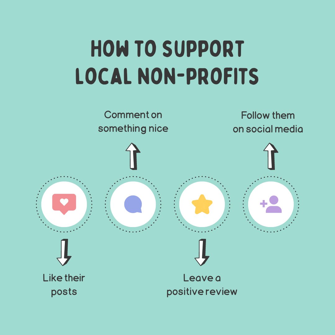 Support local non-profits like us by liking, sharing, and shopping! Your actions directly contribute to our community initiatives. Join us in making a difference! #SupportLocal #ShopWithPurpose 🌟🤝