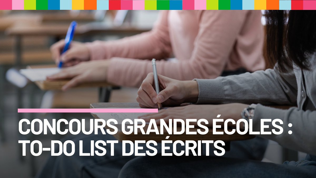 En avril, c'est le début des #concours pour les grandes #écoles : voici la to-do list de l'Etudiant pour la dernière ligne droite ! 🏫🧑‍🎓⤵️ 📝 TO-DO LIST : letudiant.fr/etudes/ecole-d…