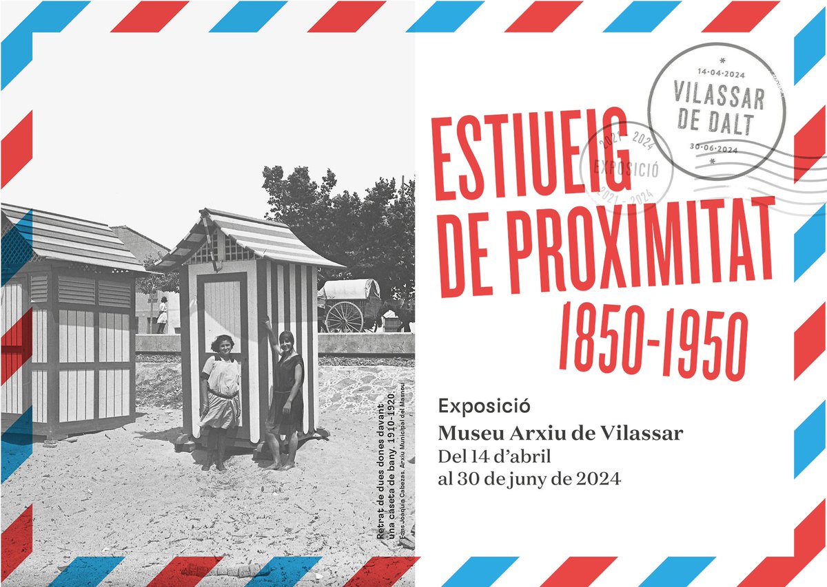 vilassardedalt's tweet photo. Entre el 14 d'abril i el 30 de juny, el Museu Arxiu de #VilassardeDalt acull l'exposició 'Estiueig de proximitat' que s'inaugura diumenge amb una visita comentada a càrrec del comissari de la mostra.
#expoEstiueig

ℹ️ https://t.co/p9AJVSLklq https://t.co/GMzldcSYYK