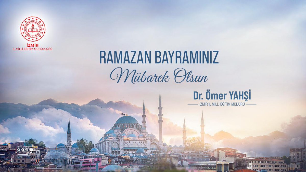 İl Milli Eğitim Müdürümüz Dr.<a href="/yahsiomer/">Dr. Ömer YAHŞİ</a>'in Ramazan Bayramı Mesajı👉

Sabrına sığınarak, sevabına inanarak, merhametine şükrederek ruhlarımızı ihya ettiğimiz mübarek Ramazan ayının sonuna vasıl olduk. Milletimizin ve tüm İslam aleminin Ramazan Bayramını kutluyorum.