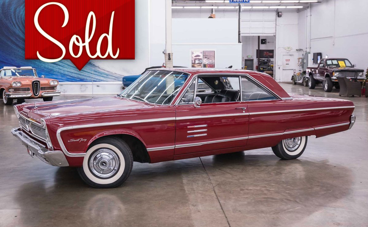 Recently SOLD by #PacificClassics – 1966 PLYMOUTH SPORT FURY!! Don't miss your #DreamVehicle - check out our inventory today.

We're the largest dealer of classic cars in the Northwest. Visit our online showroom at pacificclassics.com

#classiccarsforsale #musclecarsforsale