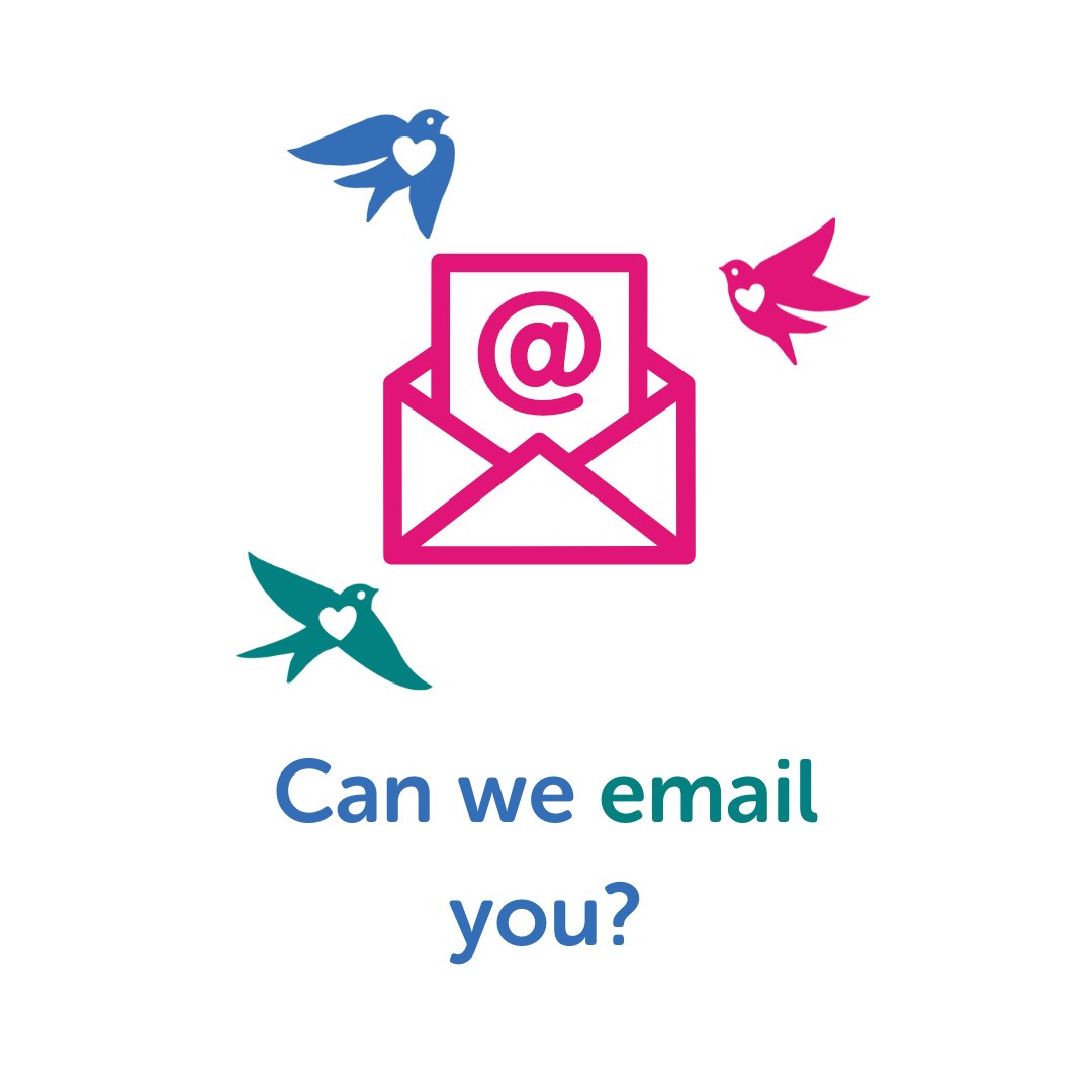 Let's keep in touch - your support changes lives! 💙 That’s why we would like to keep you informed of our latest news, future fundraising activities, appeals and other ways in which you can support us. 📧 Sign up to our email list martlets.org.uk/sign-up/