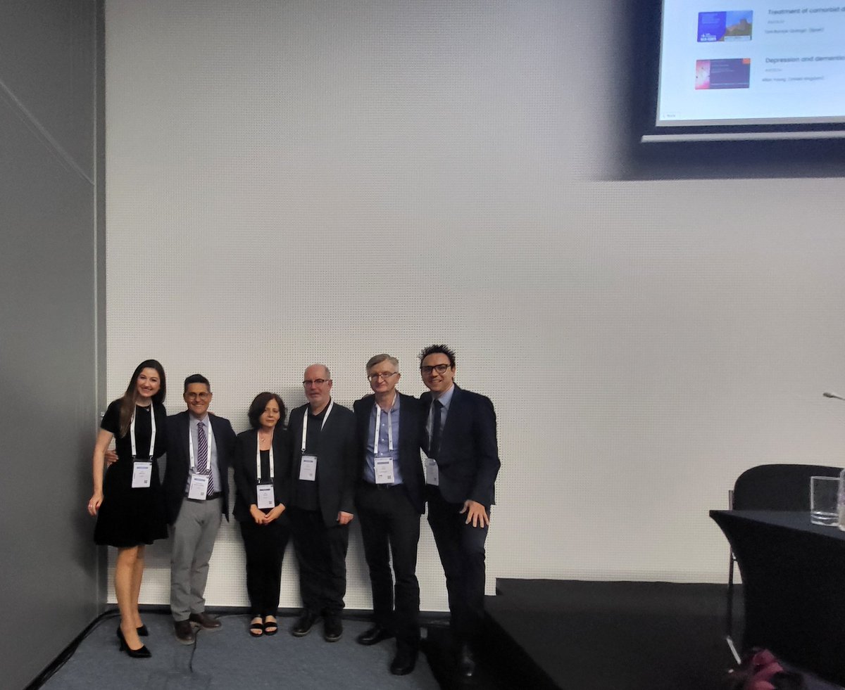 Matej Stuhec (@matejstuhec) on Twitter photo Speakers and moderators at the treatment resistant depression symposium in at the European Congress of Psychiatry in Budapest. #EPA2024 See you in Madrid! <a href="/Euro_Psychiatry/">European Psychiatric Association</a> @drramosquiroga Speakers and moderators at the treatment resistant depression symposium in at the European Congress of Psychiatry in Budapest. #EPA2024 See you in Madrid! <a href="/Euro_Psychiatry/">European Psychiatric Association</a> @drramosquiroga