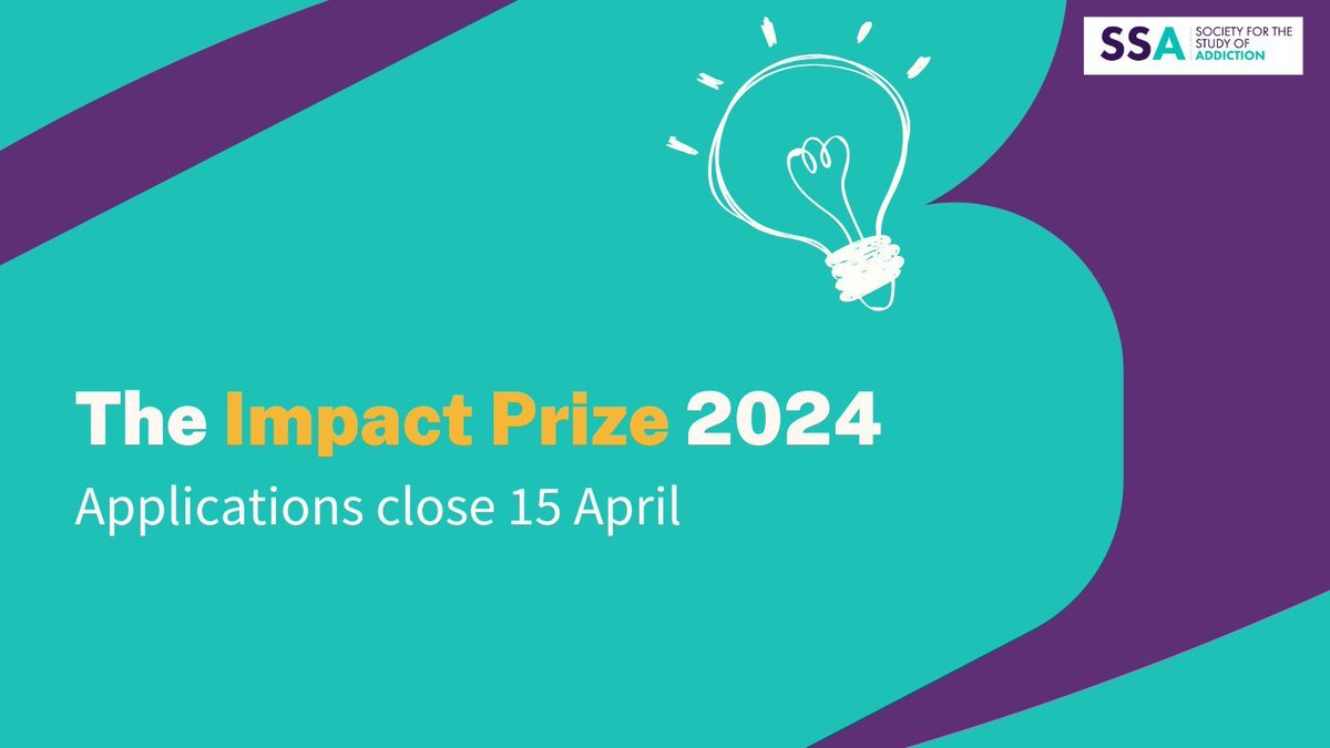 Don't miss next Monday's cutoff for the SSA Impact Prize. The winner will get £1,000 and a spot our Annual Conference in November. Join the company of past winners @LeonXiaoY and @pnewall and apply here: buff.ly/2OK68Mb