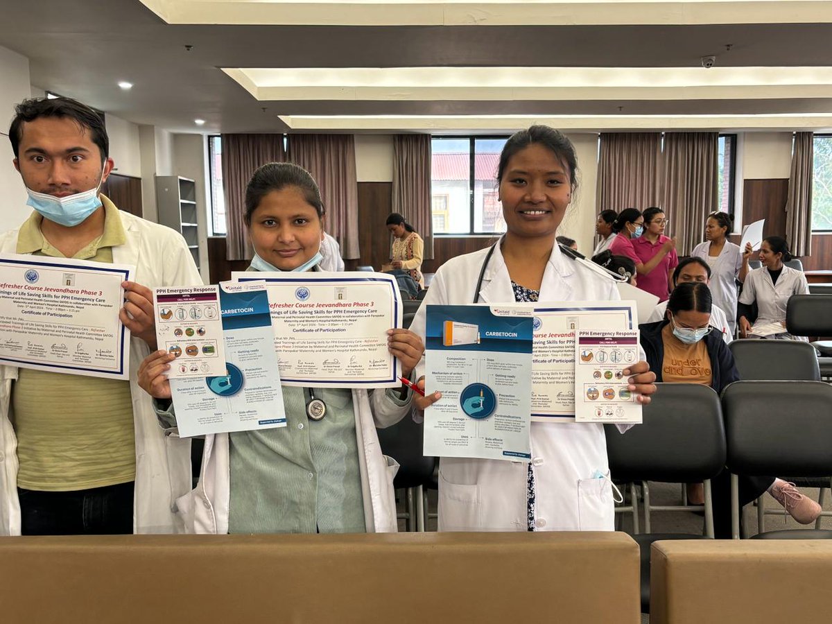 JhpiegoIndia's tweet image. Leveraging opportunities with @fogsiofficial at #SAFOG to exchange learnings from the @UNITAID-supported #AMPLI-PPHI project in India to promote the adoption of @WHO-recommended modalities for the prevention management of #PPH in the region. @dr_paragb