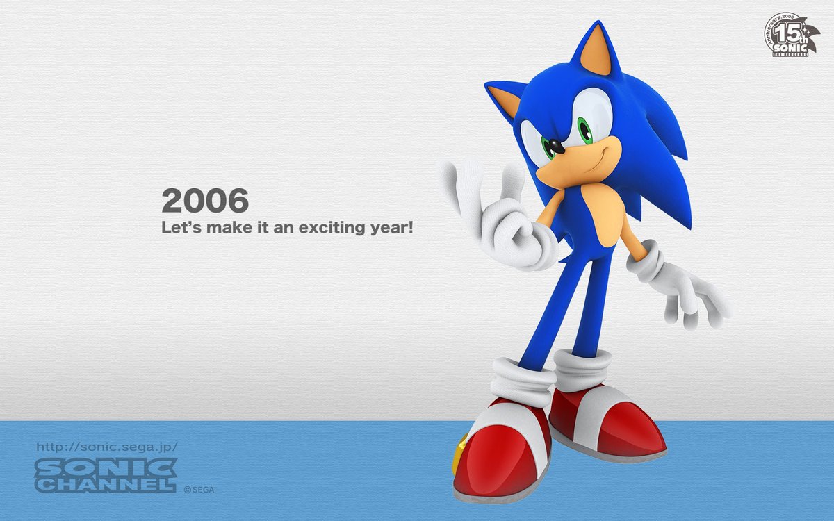 SoaHCity's tweet photo. Sonic Channel official background celebrating Sonic's 15th anniversary. #SonicTheHedgehog https://t.co/zEtOzaguU8