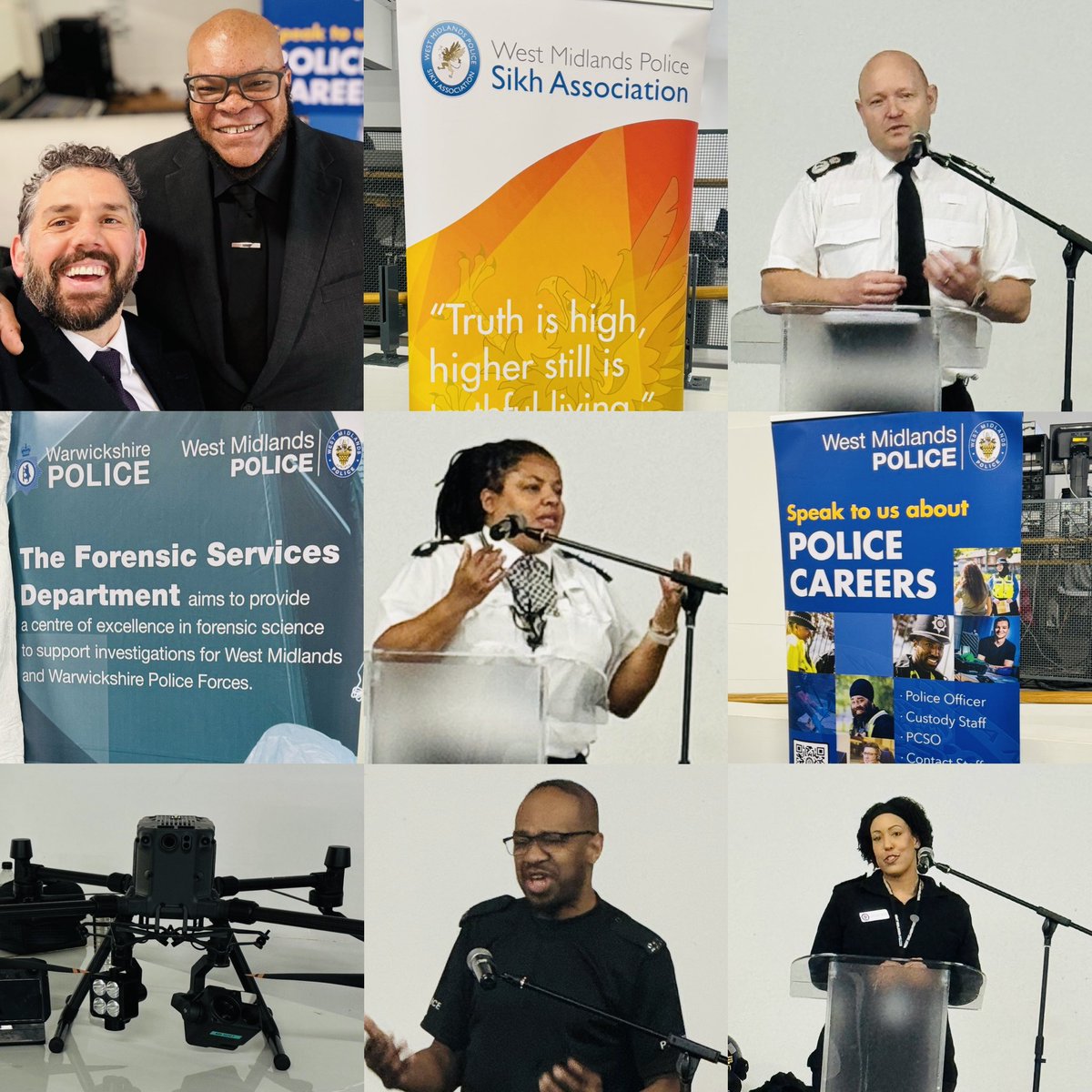 Brilliant to see @WMPolice @JobsWMP 👮‍♀️ working with community leaders like @thelegacycoe CEO @CIPHERJEWELS to build links with our communities and informing about the extremely varied career opportunities in policing.👏💯 This is hopefully the start of a long term partnership.✨