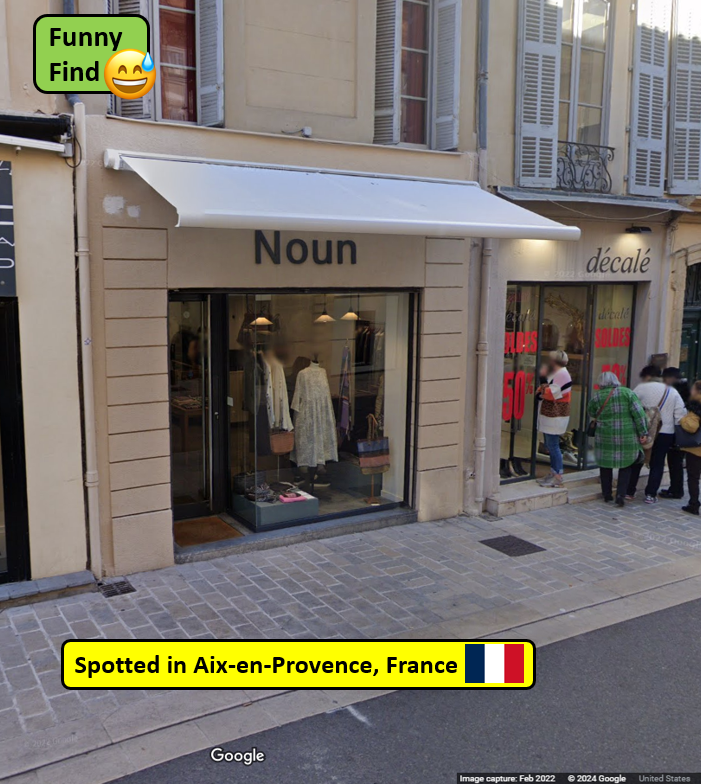 StreetviewV's tweet image. They sell things.

#FunnyFind #streetviewphotography spotted in #Aixenprovence #France

#streetviewphotography #funny #funnypictures #funnyposts #funnystuff #funnypic #Funnyphoto #funnyphotos #curiousity #travelcuriosity #wanderlustjourney #adventureawaits #armchairtravel