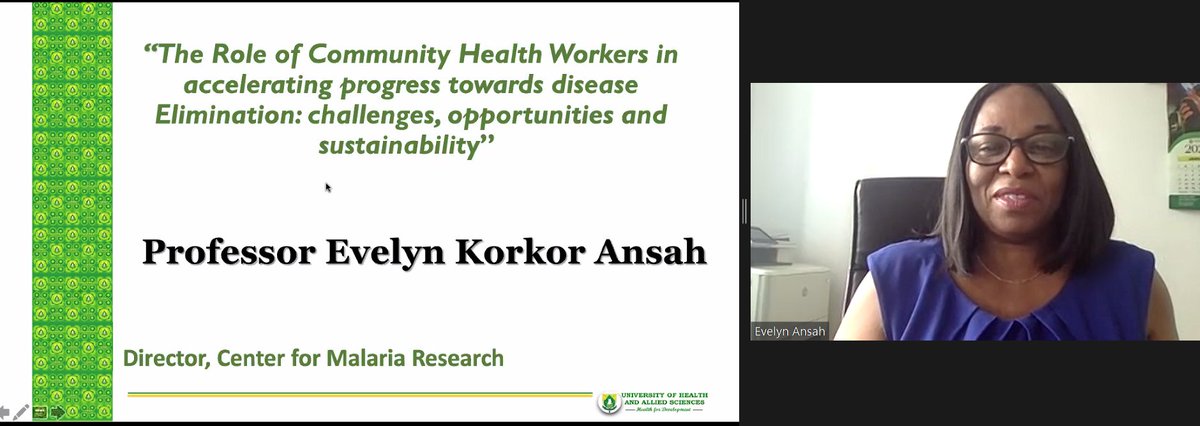 @OsieloOdera @join_chic Happening now! ⭐️@DrEvelynAnsah will highlight how #CHWs are the most important link between communities & disease elimination programs. Without their support, elimination is an uphill road. us02web.zoom.us/webinar/regist…