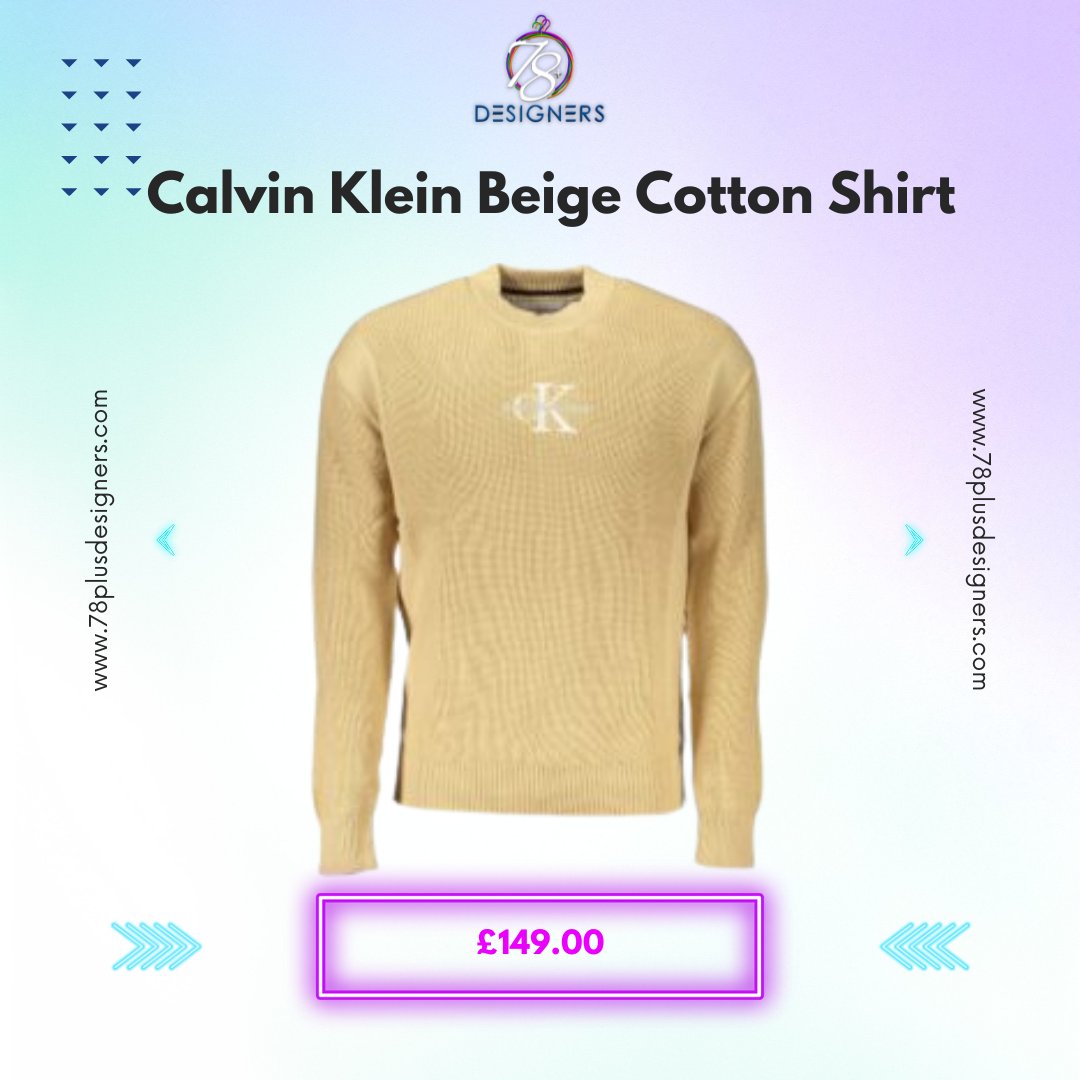 Calvin Klein Beige Cotton Shirt
.
.
Visit us: 78plusdesigners.com
.
.
 #78plusdesigners #cotton #calvin #CalvinKlein #BeigeShirt #CottonShirt #Fashion #ShirtForSale #FashionSale #ClothingSale #ShopNow