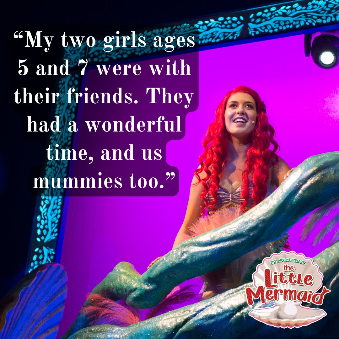 Audiences of all ages are enjoying our Easter production of The Adventures of the Little Mermaid! Sun 7th April - Sun 14th April Book Now: bit.ly/3H2YM25 #NTRLittleMermaid2024 #HaveYouGotYourTicketsYet #WeSupportNTR