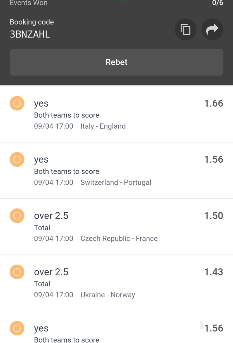 Maxbet on this bet
13+ odds
Kick off 5 P.M
👇
odibets.com/share/3BNZAHL
👆
Win is guaranteed 💯
