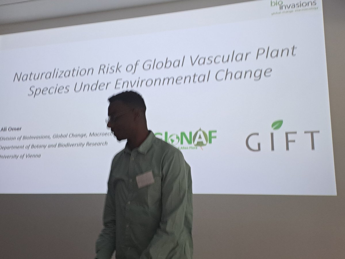 FranzEssl1's tweet photo. Annual #GloNAF meeting at the fabulous @idiv organized by @sMarten_Winter. Great colleagues, cool plant invasion science! @ali_haroon_ali  starting the day. Stay tuned! https://t.co/4qkBuy3RAl