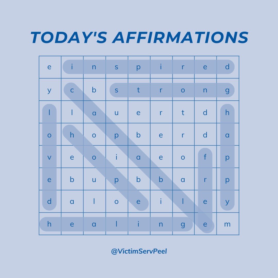 Happy Tuesday! ☀️ Search for the affirmations you may need today. You got this! 💙

#positiveaffirmations #mentalhealth #youmatter