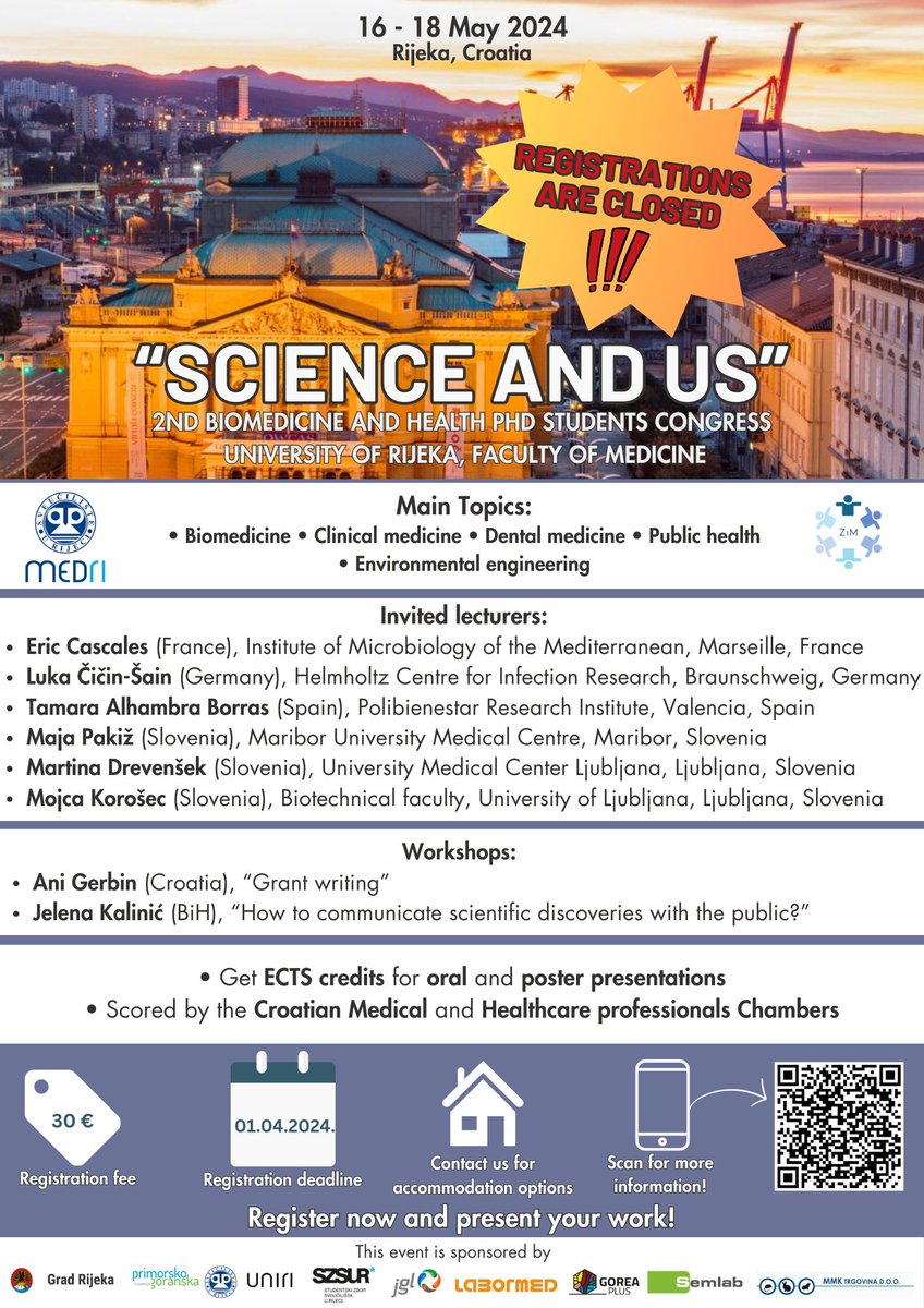 Scienceandus_RI's tweet photo. 🚨REGISTRATIONS ARE CLOSED! 🚨
Wow, wow, wow. What a response! Over 130 applicants from 9 different countries🤩🌎
This will be fun! 
More information coming soon. Stay tuned! 😎 https://t.co/yRyP7mpqj6
