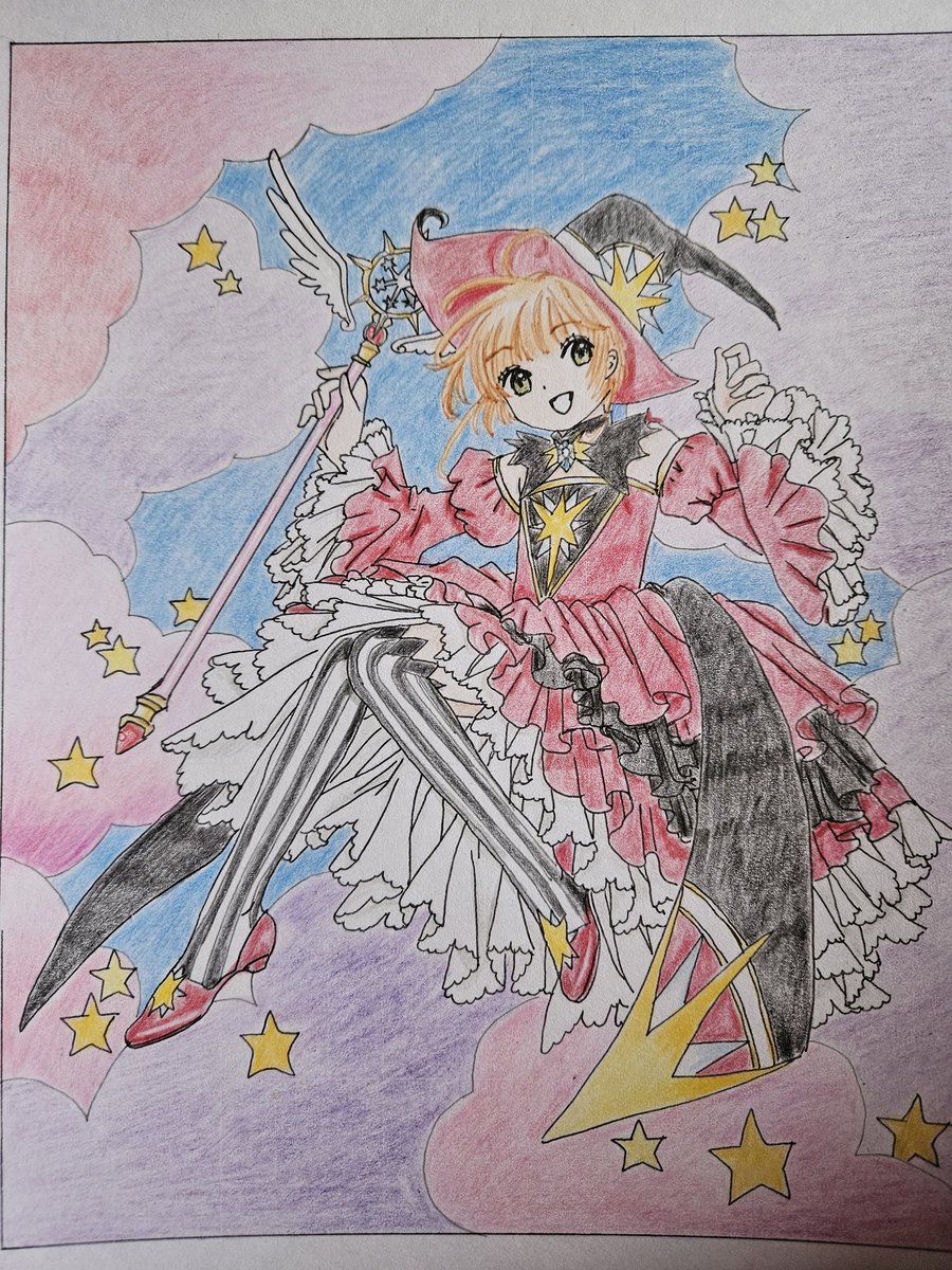 🧙‍♀️

#ccsakura #cardcaptorsakura #CardCaptorSakura #cardcaptorsakuraclearcard #kinomotosakura #木之本桜 #nakayoshi #redraw